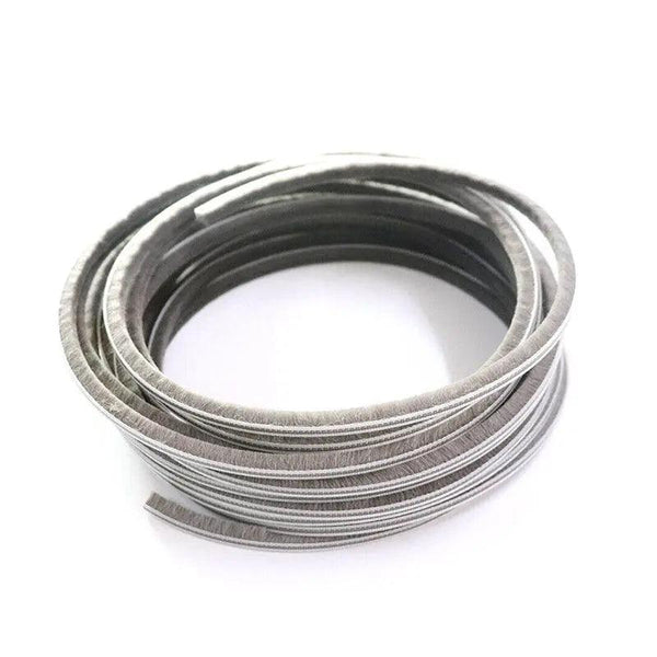 10M Hairy Seal Brush For Door & Window Draught Exclusion 5X6mm (10M) Other Door Hardware