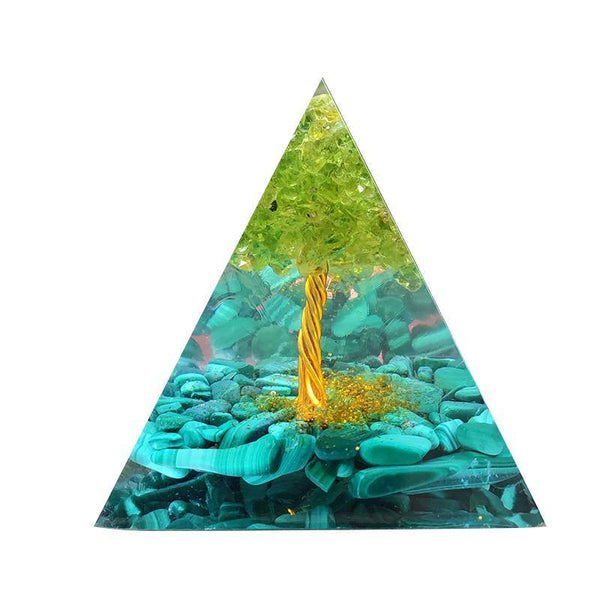 Crystal Sphere Orgonite Pyramidamp Obsidians Purple(50Mmx50mm) Crystal Glass