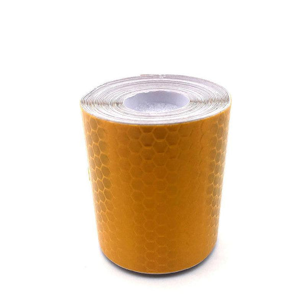 3M Reflective Warning Tape Adhesive Sticker Roll For Car Truck Strip Marking Use Yellow Caution & Flagging Tapes