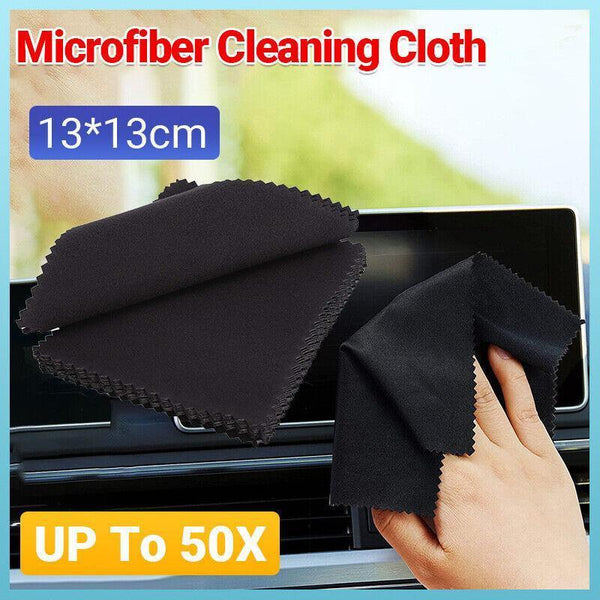 Microfiber Cleaning Cloth Camera Lens Eye Glasses Phone Screen Jewellery Wipes 10Pcs Cleaning Towels & Cloths