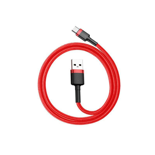Baseus Usb To Type C Charger Cable 3A Fast Charging For Huawei 2M 1Pc Red Cables & Adapters
