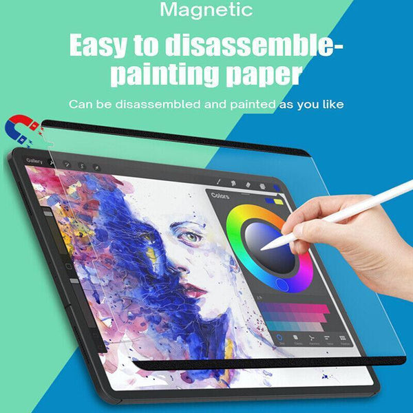 Magnetic Paper Film Like Screen Protector For Ipad Pro11 Mini Air 4 9.7 10.2 4/5 (7.9") Screen Protectors
