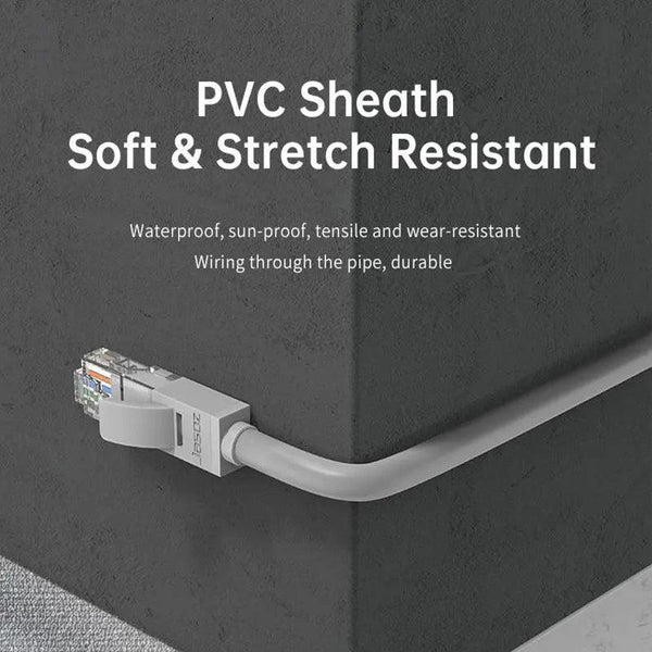 Jasoz Cat5e Ethernet Network Cable Lan Router Internet Patch 1 2 3 10 15 20M Ethernet Cables (Rj 45/8P8c)