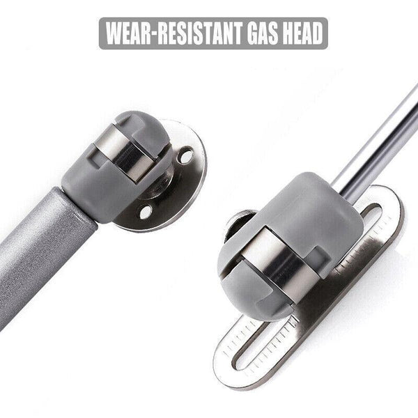 4Pcs 60N Gas Strut Kitchen Cabinet Cupboard Door Hinges Stays Black Cabinets & Cupboards