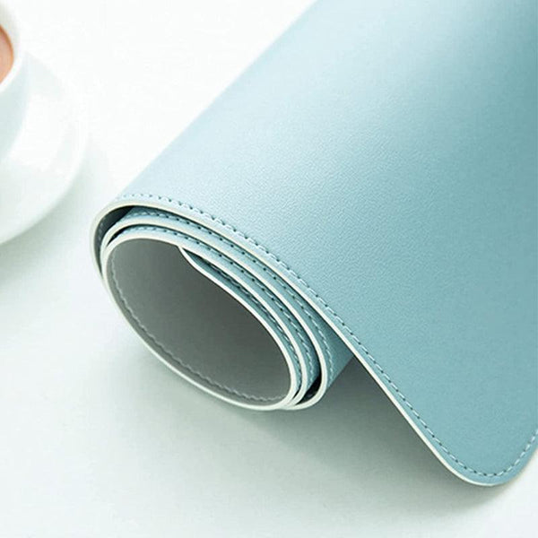 60*30Cm Leather Mouse Pad Gaming Waterproof Mousepad Desk Mat Anti Slip Rubber Black Mouse Pads & Wrist Rests
