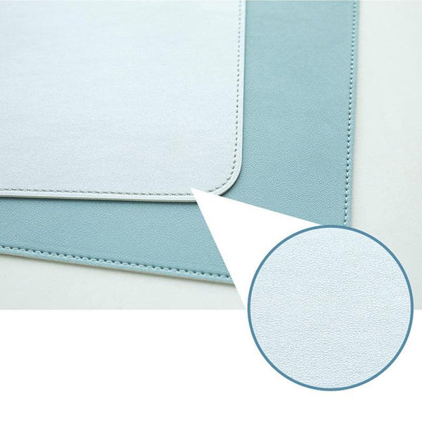 60*30Cm Leather Mouse Pad Gaming Waterproof Mousepad Desk Mat Anti Slip Rubber Black Mouse Pads & Wrist Rests