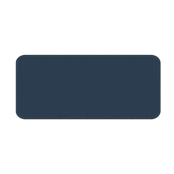 Large Leather Mouse Pad 80X40cm Desk Mat Gaming Extended Waterproof Anti Slip Light Blue Mouse Pads & Wrist Rests