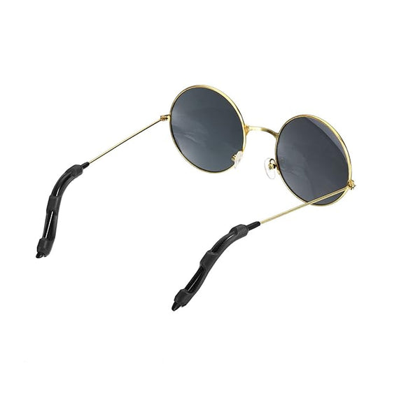 Silicone Eyeglasses Temple Hook Anti Slip Ear Grip Tips Holder For Glasses Spectacles Black 1 Pair Eyeglass Cases & Storage