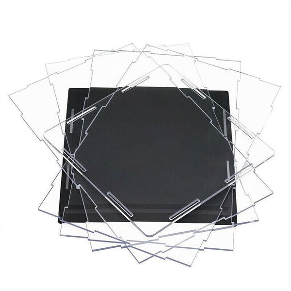 Acrylic Display Case Clear Box Dustproof Large Self Install Cars Trucks 17.3X12.5X24.7Cm Display Stands
