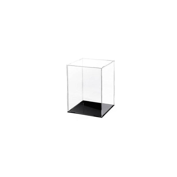 Acrylic Display Case Clear Box Dustproof Large Self Install Cars Trucks 17.3X12.5X24.7Cm Display Stands