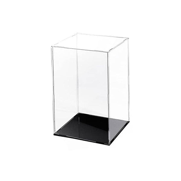 Acrylic Display Case Clear Box Dustproof Large Self Install Cars Trucks 17.3X12.5X24.7Cm Display Stands