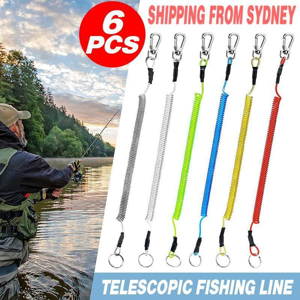6X Fishing Lanyards Boating Ropes Kayak Secure Pliers Lip Grips Tackle Tool Black Other Tackle & Accessories