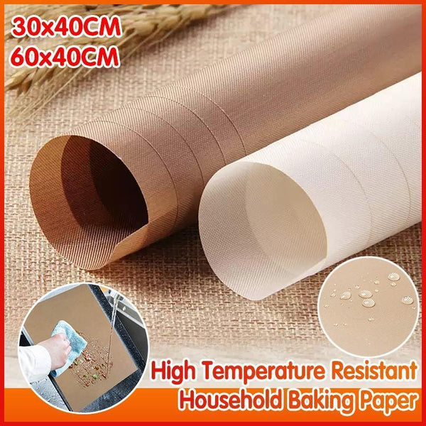 High Temperature Resistant Household Baking Paper Sheet Cloth Non Stick White 40*60Cm Other Baking Accessories