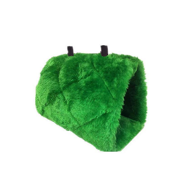 Pet Bird Parrot Parakeet Budgie Warm Hammock Cage Hut Tent Bed Hanging Cave Bird Cages