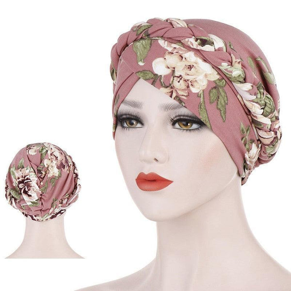 Women Floral Turban Head Wrap Cap Comfortable Chemo Headscarf Headwear Hats