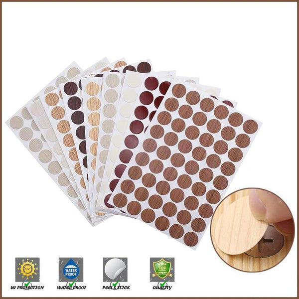 54 X Self Adhesive Decorative Screw Cover Caps Holes Cams Furniture Kitchen 20Mm Pc 002 Adhesive Tapes