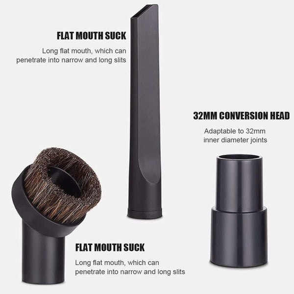 6Pcs Vacuum Cleaner Accessory Suction Head Suitable For 32Mm Inner Diameter Fit Vacuum Cleaner Parts
