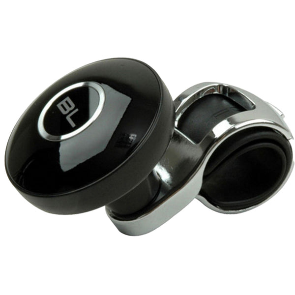 Universal Black Metal Steering Wheel Car Accessories Helper Grip Spinner Knob Steering Wheels & Horns