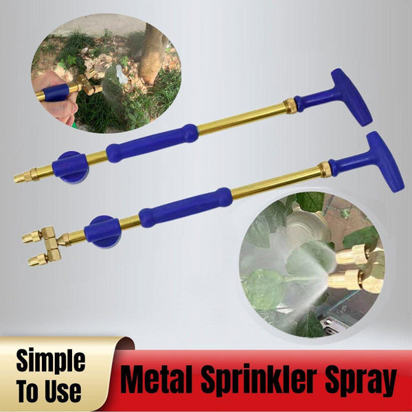 Single Double Ended Push Pull Beverage Sprayer Metal Rod Tool Garden Sprayers