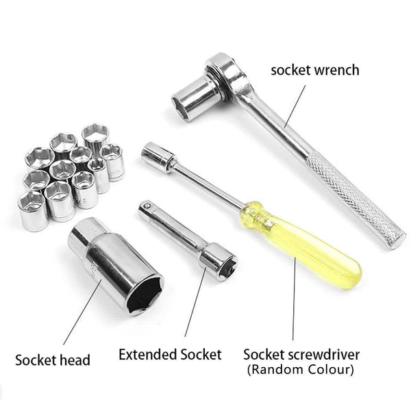 40Pcs Auto Repair Tool Kit Set Car Maintenance Mechanics Garage Hand Tools Other Shop Equipment