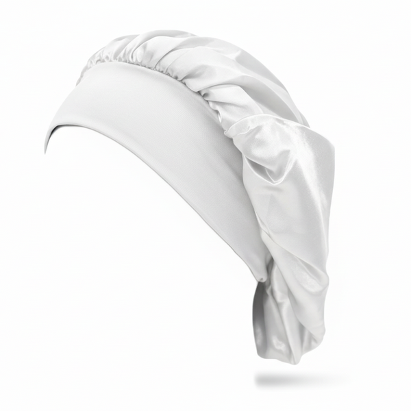 Sleeping Bonnet Hair Wrap Silk Satin Cap Women Elastic Night Soft Hat Headwear Hair Accessories