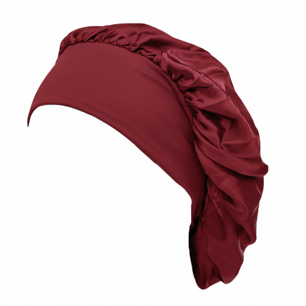 Sleeping Bonnet Hair Wrap Silk Satin Cap Women Elastic Night Soft Hat Headwear Hair Accessories