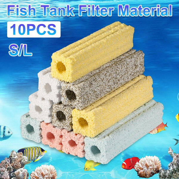 Nano Quartz Stone Aquarium Filter Water Purification Nitrifying Bacteria Media Aquariums