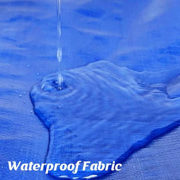 Waterproof Drawstring Moving Bag Large Packing Transfer For Travel Storag Blue Storage Bags
