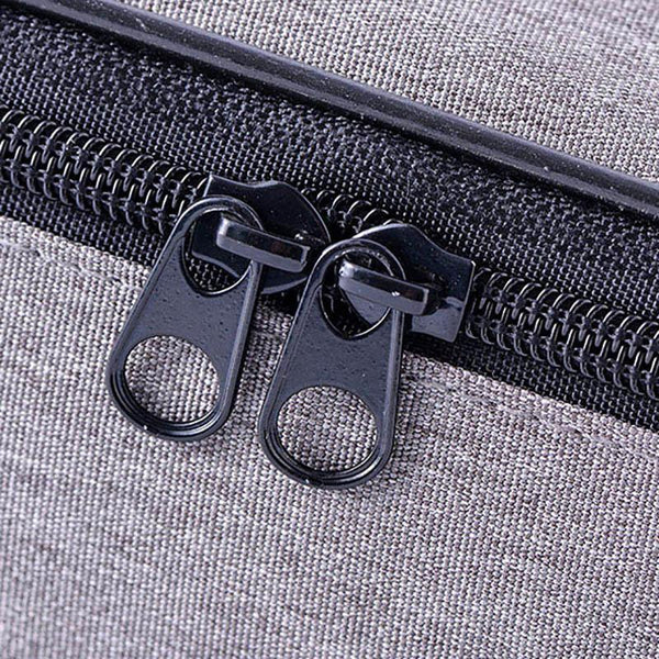 Large Capacity Multi Layer Document Ticket Storage Bag Certificate File Organize 3 Layers With Lock Grey 3 Layers With Lock D1 Id & Document Holders