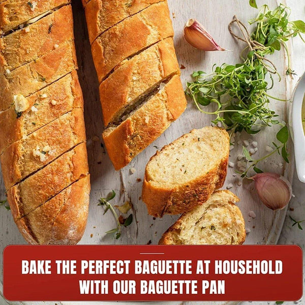 Non Stick French Baguette Pan Bread Baking Mould Loaves Mold Cooking Steel Tray Baking Trays