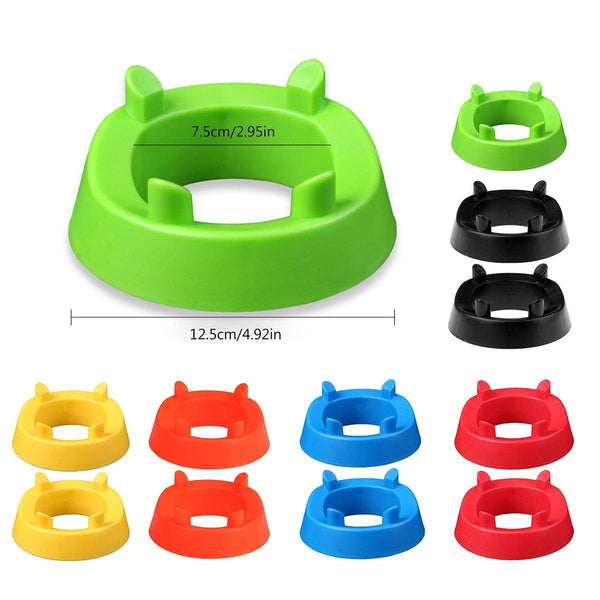 2Pcs Football Basketball Volleyball Storage Stand Multi Functional Ball Holder Blue Basketballs