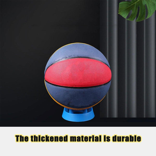 2Pcs Football Basketball Volleyball Storage Stand Multi Functional Ball Holder Blue Basketballs