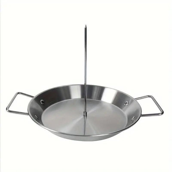 Stainless Steel Vertical Skewer Grill Pan Barbecue Kebab Rack Cooking Tool Barbecues Grills & Smokers