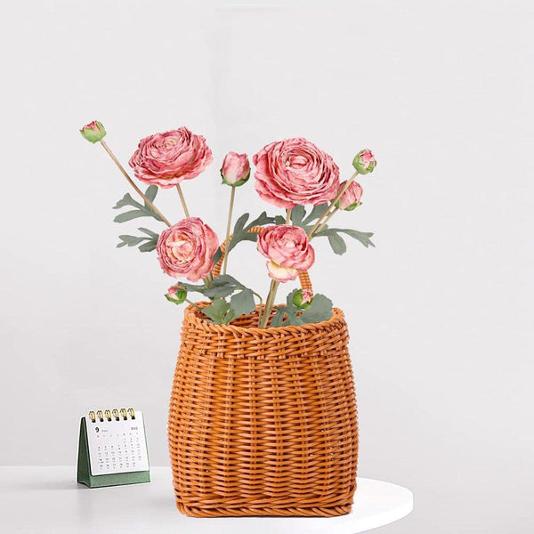 Wall Hanging Basket Kitchen Storage Small Flower Organizer 12Cm Storage Bins & Baskets