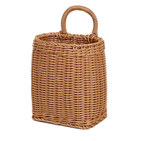 Wall Hanging Basket Kitchen Storage Small Flower Organizer 12Cm Storage Bins & Baskets