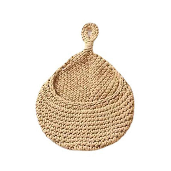 Hanging Wall Organizer Vegetable Fruit Basket Kitchen Storage Pouch Bag Diy 6Size M Storage Bins & Baskets