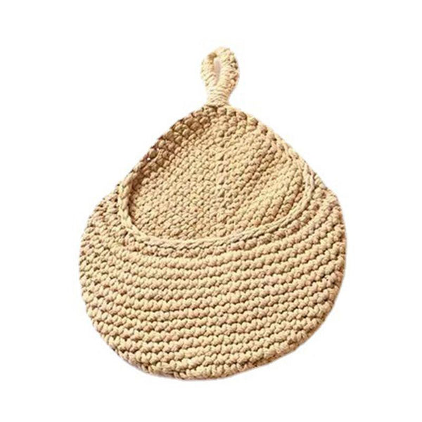 Hanging Wall Organizer Vegetable Fruit Basket Kitchen Storage Pouch Bag Diy 6Size M Storage Bins & Baskets