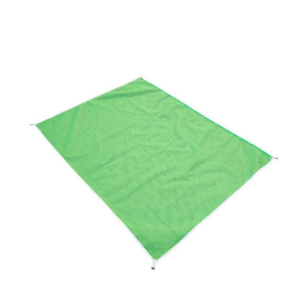 Sand Free Beach Mat Blanket Proof Magic Sandless Dirt & Dust Disappear Green Picnic Rugs