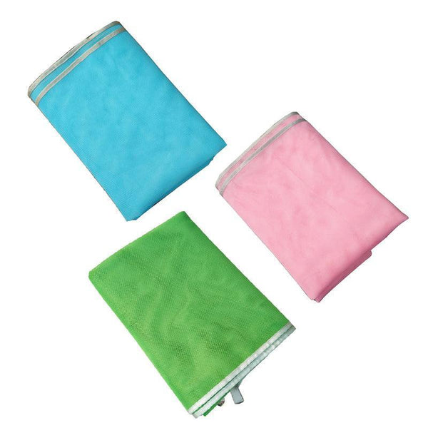 Sand Free Beach Mat Blanket Proof Magic Sandless Dirt & Dust Disappear Pink Picnic Rugs