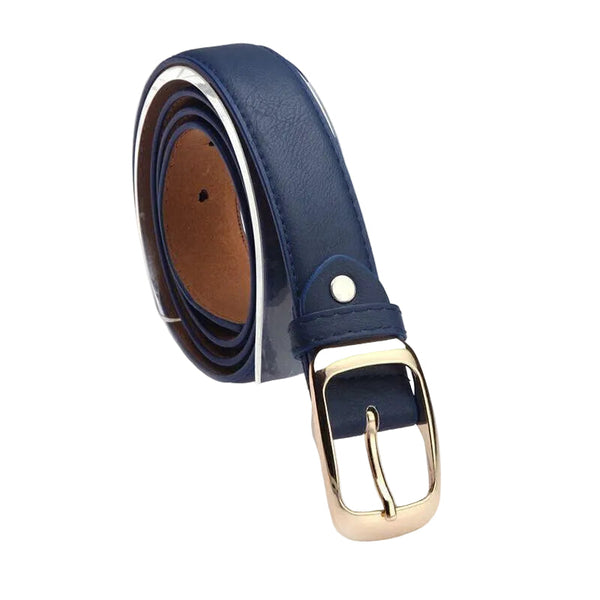 Ladies Leather Belt Classic Buckle Fashion Waist Strap For Jeans Dresses Casual Belts