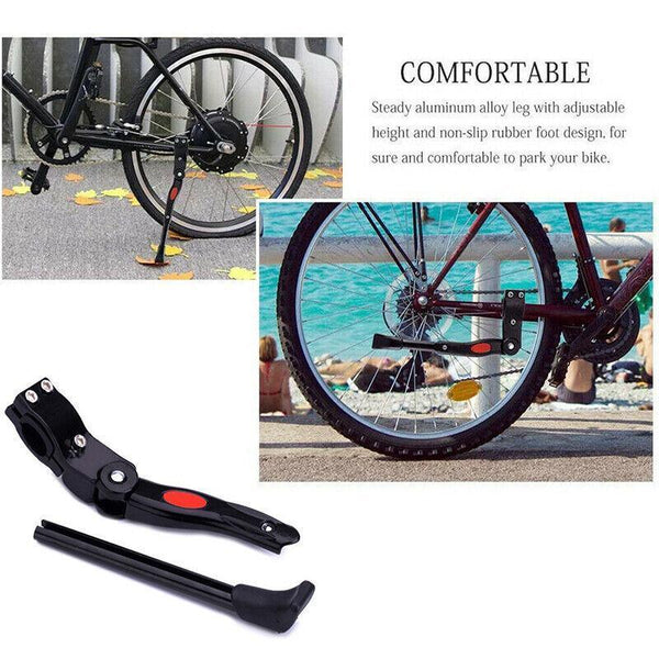 Bicycle Mountain Bike Adjustable Rear Kickstand Prop Side Parking Support Au Kickstands