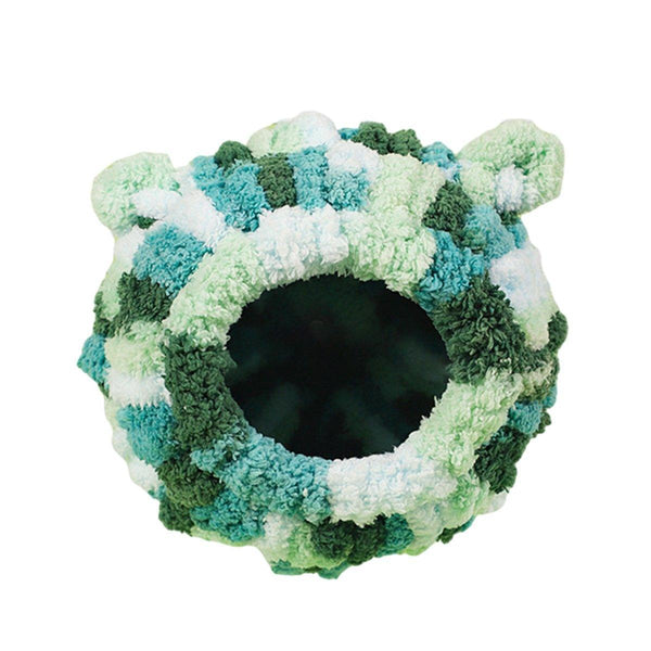 Hanging Warm Cotton Nest Hammock Cozy Bed For Parrots And Other Bird Species Blue Birds Toys