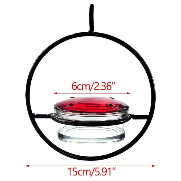 Metal Hummingbird Feeder Simple Design Durable Outdoor Garden Bird Water Feeders