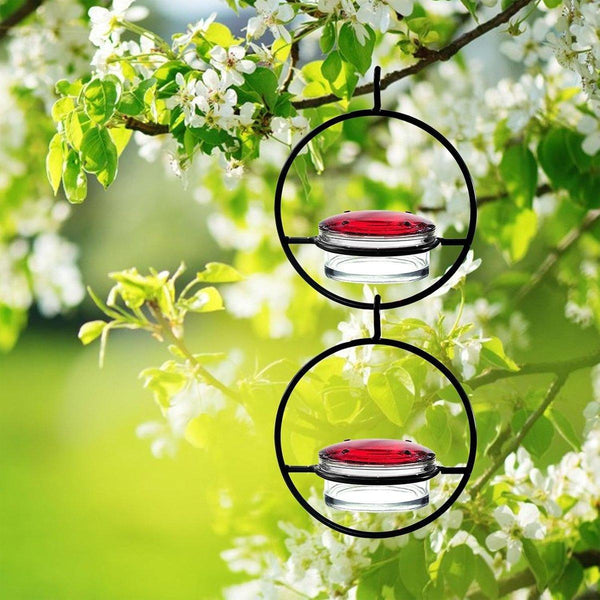 Metal Hummingbird Feeder Simple Design Durable Outdoor Garden Bird Water Feeders