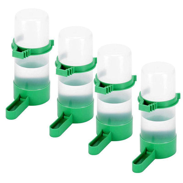 4Pcs/Set Drinker Food Feeder Water Clip For Cage Bird Parrot atiel Budgie Au Backyard Poultry Feeders