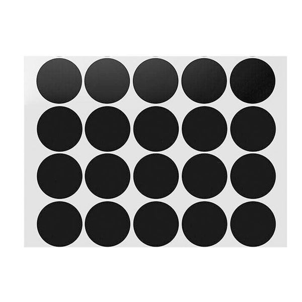 Black Assorted Sizes Colour Sticker Dots Adhesive Round Labels Circular Spot Scrapbook 50Mm*8 Scrapbooking Stickers