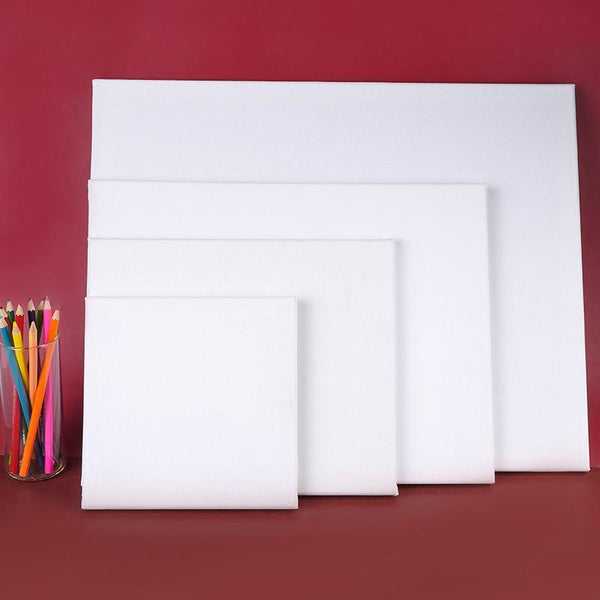 5X Artist Blank Canvases Large White Range Oil Acrylic Wood 20*30Cm Stretched Canvas