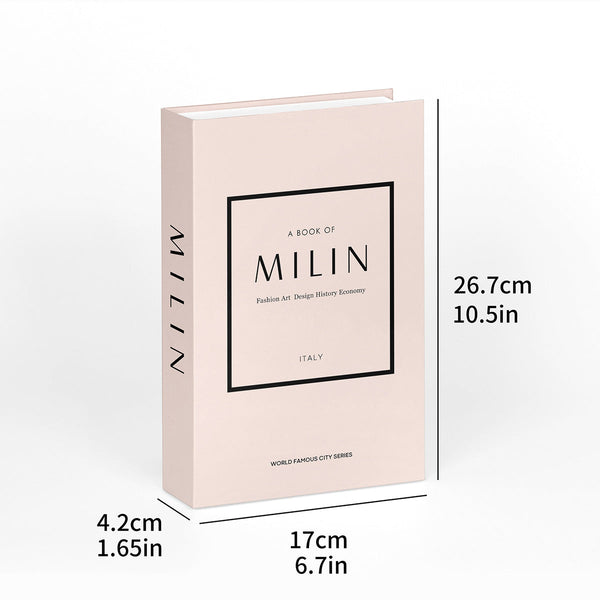 3 Pcs Modern Decorative Books Set Foldable Fake For Display City Theme Bookends
