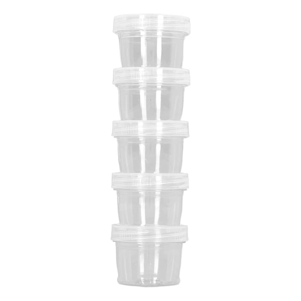5Pcs Outdoor Camping Spice Container Set Travel Bbq Seasoning Storage Box Use Black Camping Storage