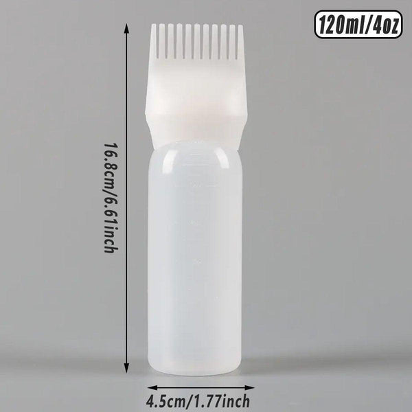 Hair Dry Cleaning Bottle Combing Teeth Coloring Cream Scale Water Perm Potion Salon Tools Hair Colouring